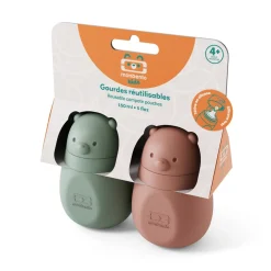 Monbento Kids Gourde Yummy Green Pink 150 ml