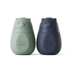 Monbento Kids Gourde Yummy Green Blue 150 ml