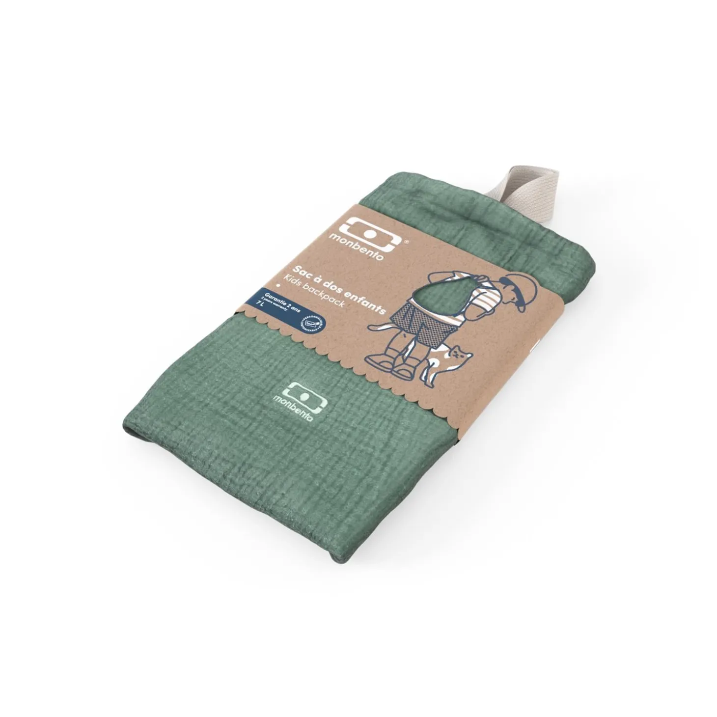 Monbento Sac à dos enfant MB Vert