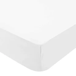 Mon P'tit Dodo                    Drap Housse Jersey Bio    Blanc