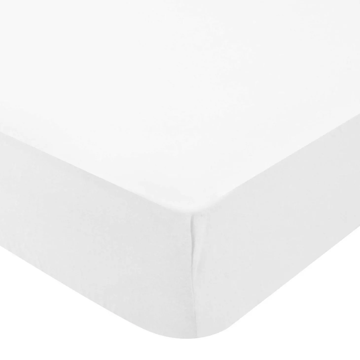 Mon P'tit Dodo Drap Housse Jersey Bio Blanc