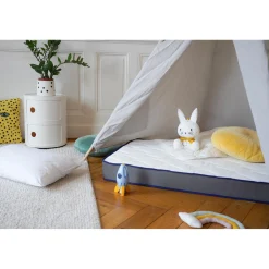 Mon P'tit Dodo Matelas Dodotendre déhoussable Blanc/Anthracite 60x120 cm