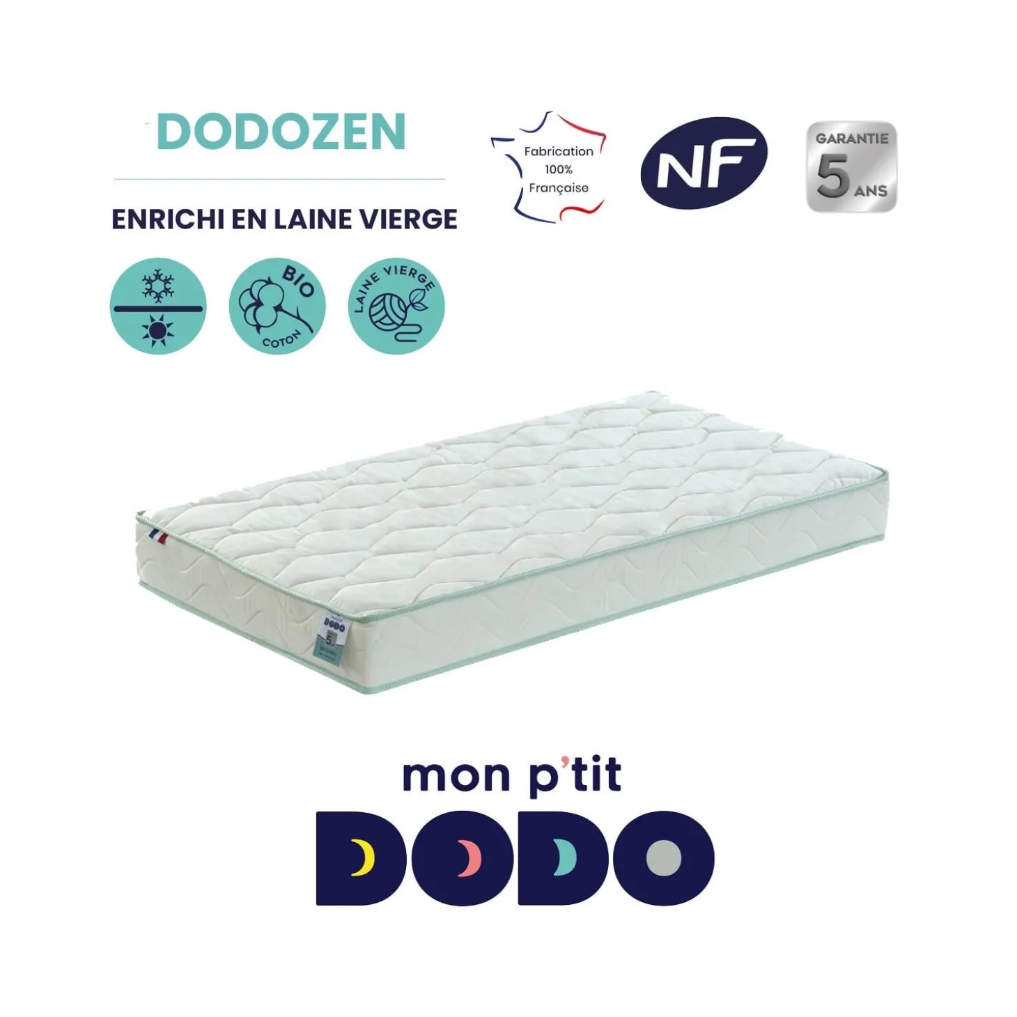 Mon P'tit Dodo Matelas Dodozen Naturel