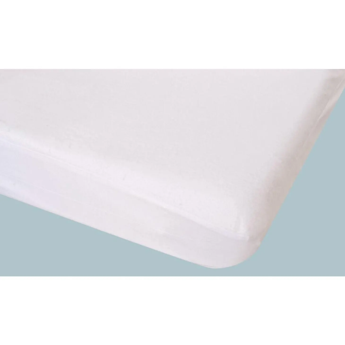 Mon P'tit Dodo Protège matelas molleton Blanc