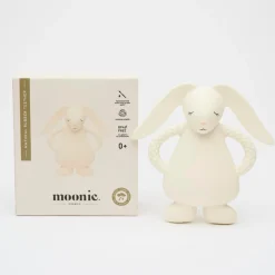 Moonie                    Jouet de dentition ourson en caoutchouc naturel    Crème