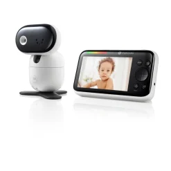 Motorola                    Ecoute bébés Ecran 5” Caméra orientable PIP1510    Blanc / Noir