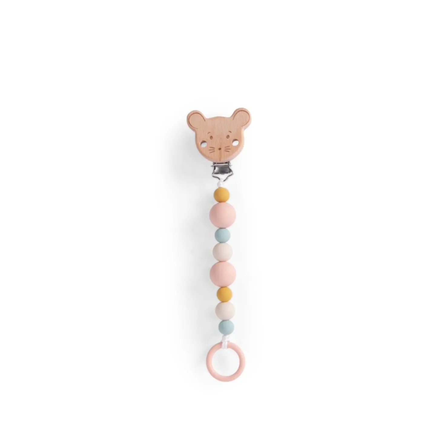 Moulin Roty Attache-tétine souris La petite école de danse Multicolore
