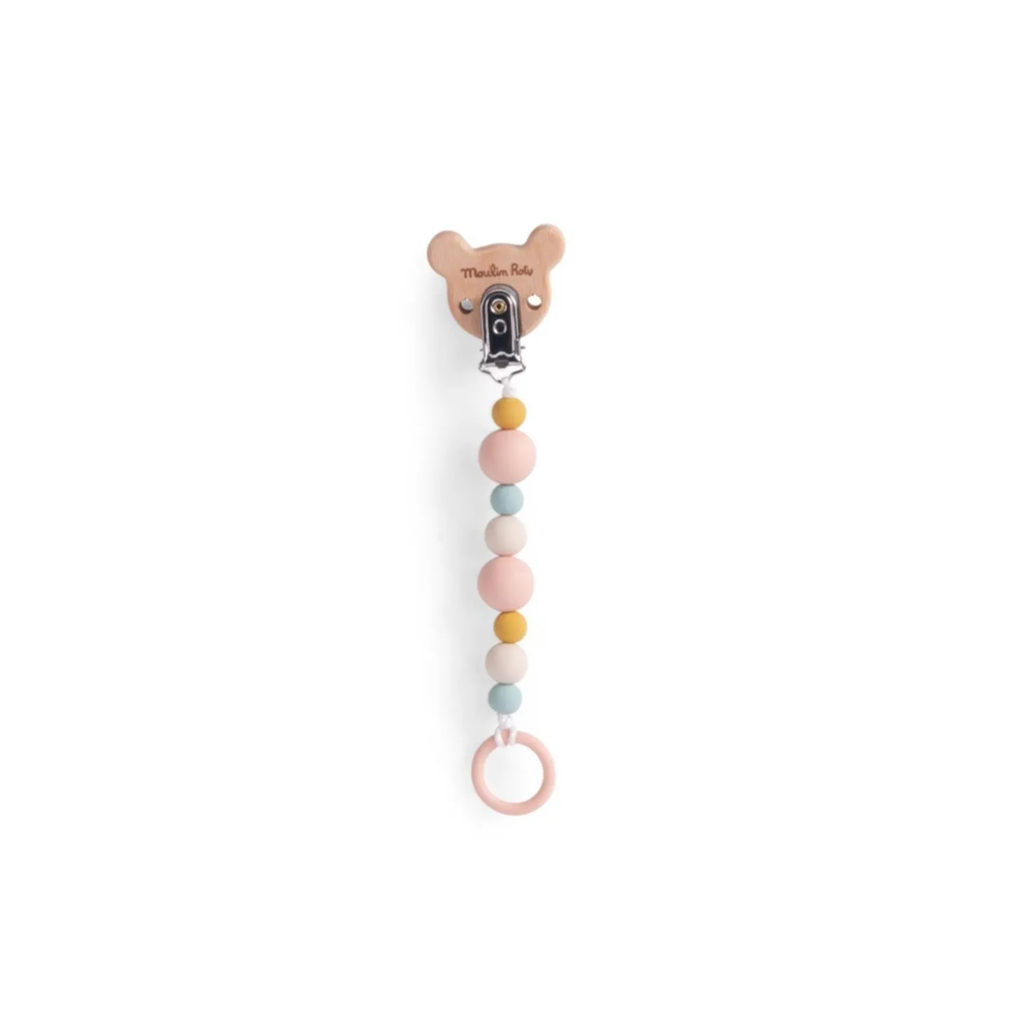 Moulin Roty Attache-tétine souris La petite école de danse Multicolore
