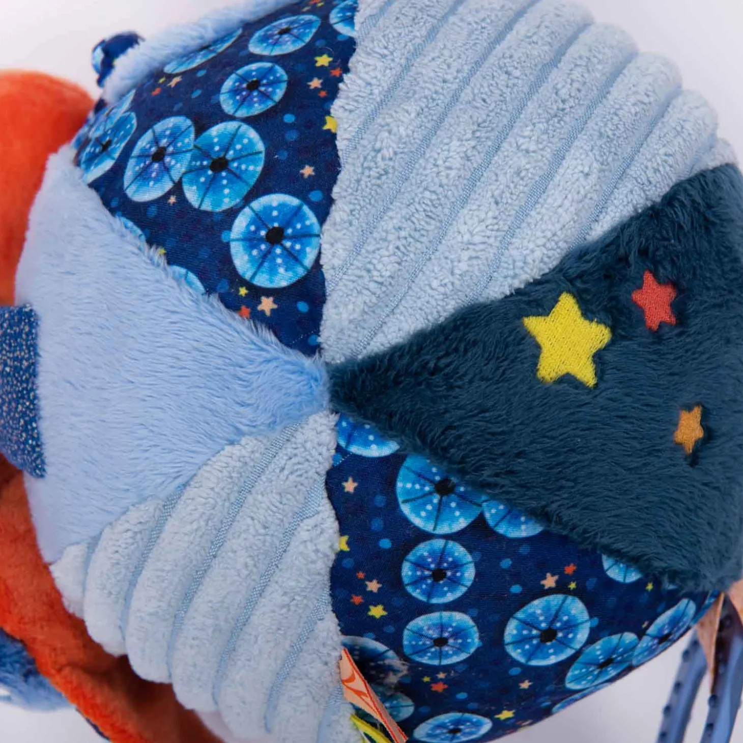 Moulin Roty Balle d'activités Les aventures de Paulie Bleu 16 cm