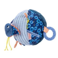 Moulin Roty Balle d'activités Les aventures de Paulie Bleu 16 cm