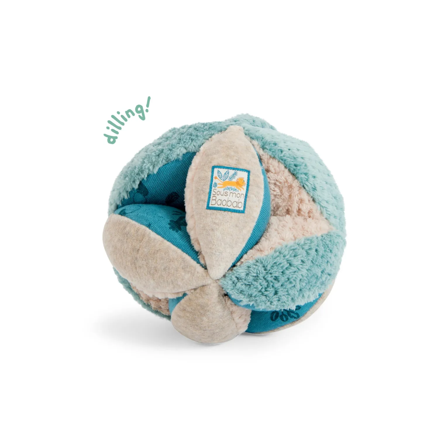 Moulin Roty Balle sensorielle Sous mon baobab Multicolore