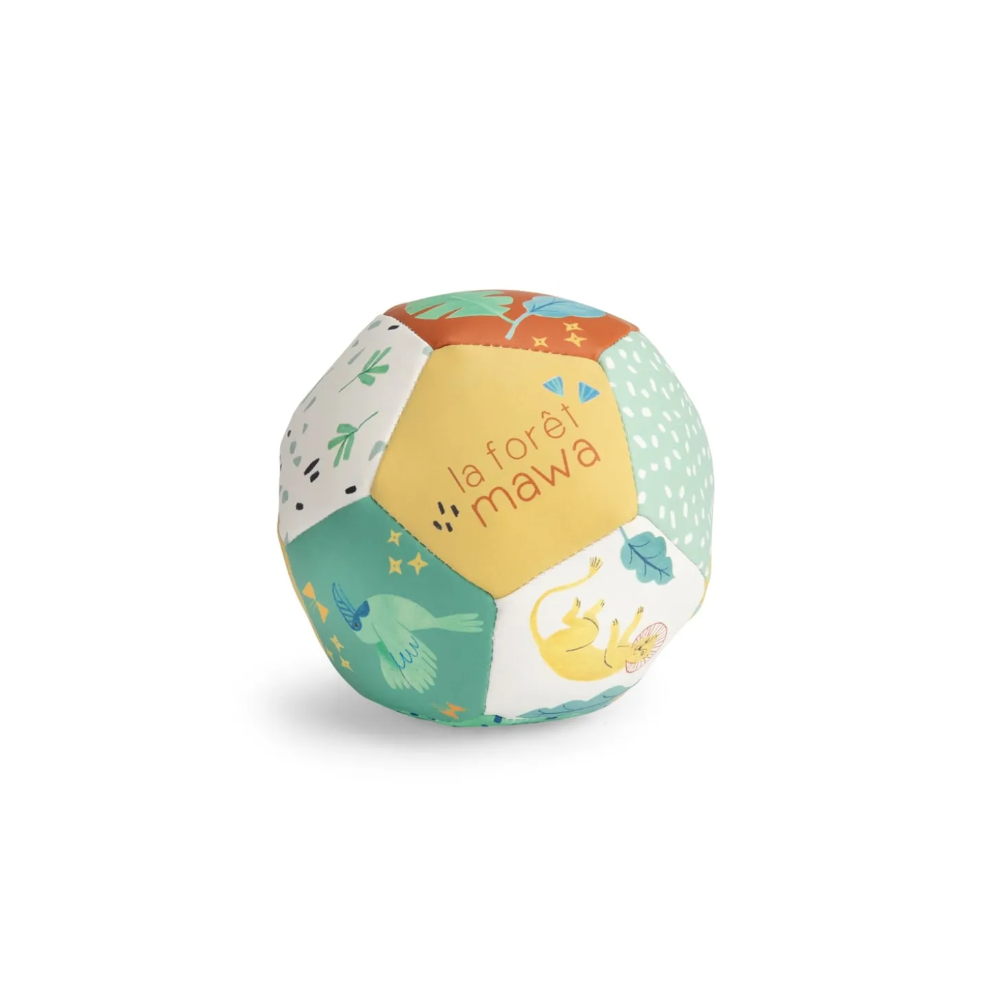 Moulin Roty Ballon souple La forêt Mawa Multicolore