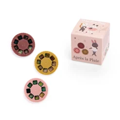 Moulin Roty                    Boîte de 3 disques pour lampe à histoires Après la pluie    Multicolore