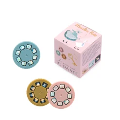 Moulin Roty                    Boîte de 3 disques pour lampe à histoires La petite école de danse    Multicolore