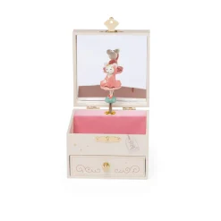 Moulin Roty Boîte à musique coffret La petite école de danse Crème
