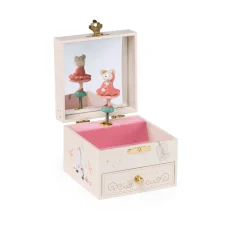 Moulin Roty Boîte à musique coffret La petite école de danse Crème