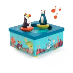 Moulin Roty                    Boîte à musique Dans la jungle