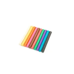 Moulin Roty 10 bâtonnets de pâte à modeler Les Popipop Multicolore
