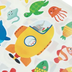 Moulin Roty                    Cahier de 300 stickers Les Popipop    Multicolore