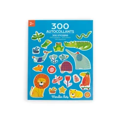 Moulin Roty                    Cahier de 300 stickers Les Toupitis    Multicolore