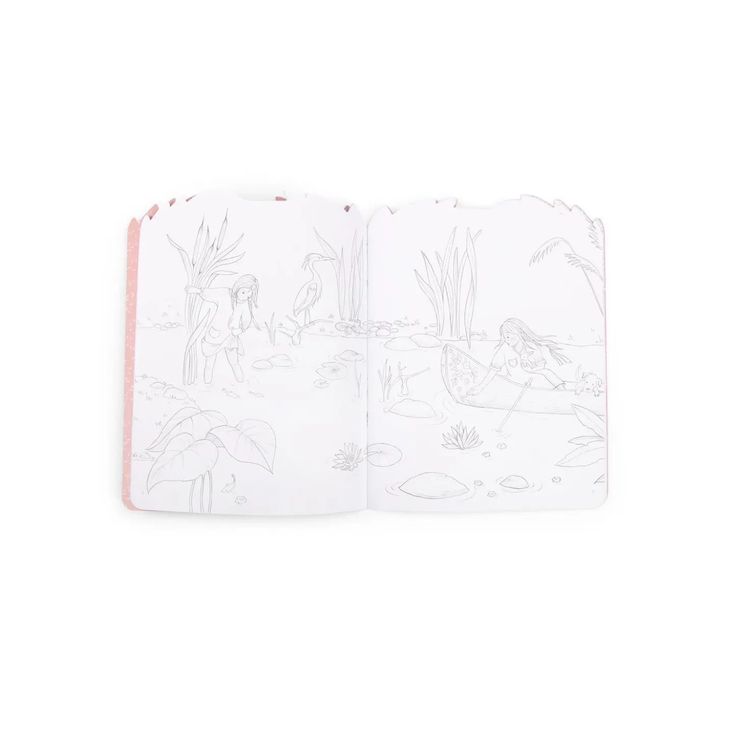 Moulin Roty Cahier stickers Les Rosalies Multicolore