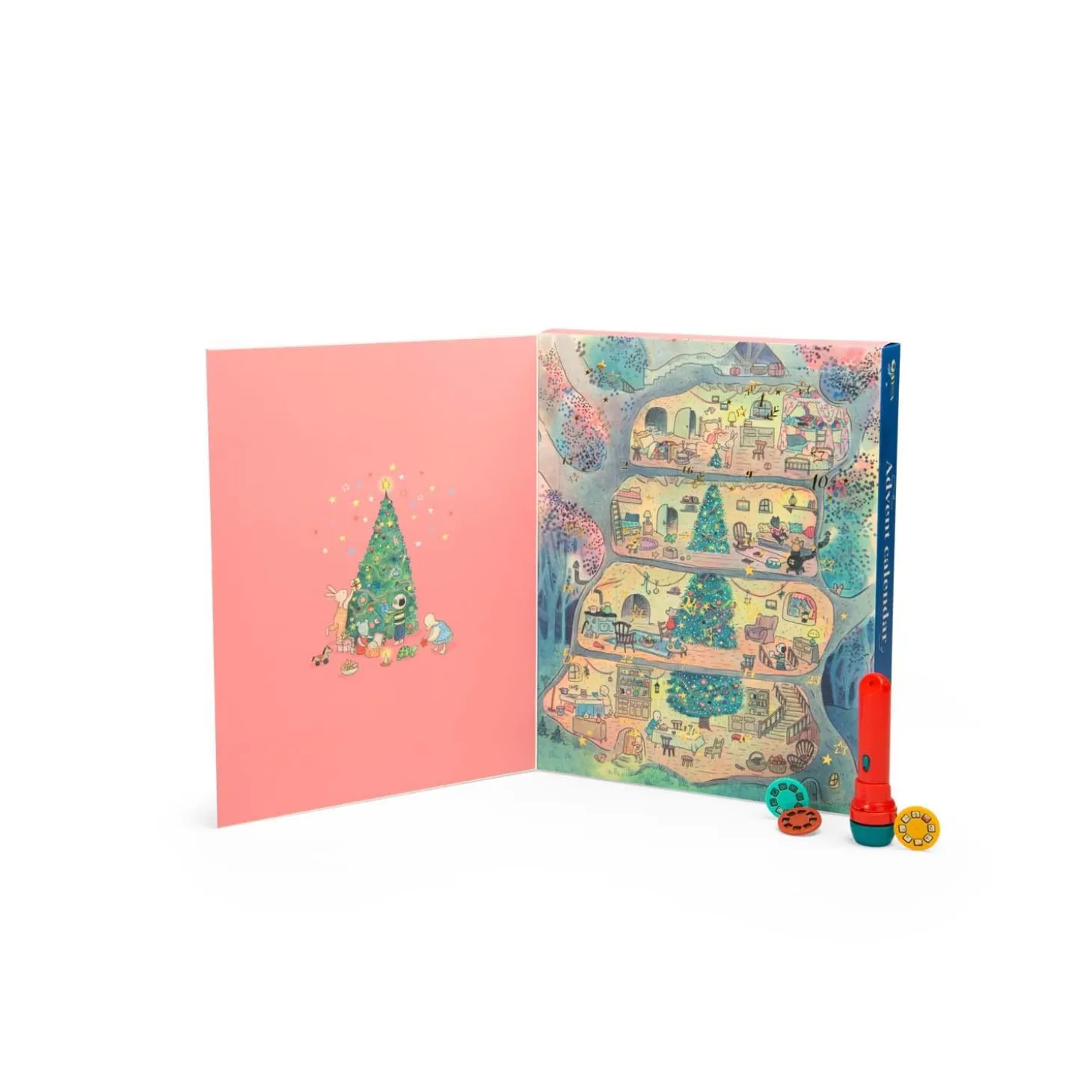 Moulin Roty Calendrier de l'avent La Grande Famille Multicolore