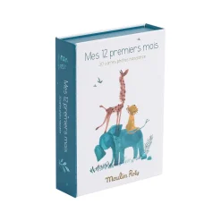 Moulin Roty                    Cartes Mes 12 premiers mois Sous mon baobab