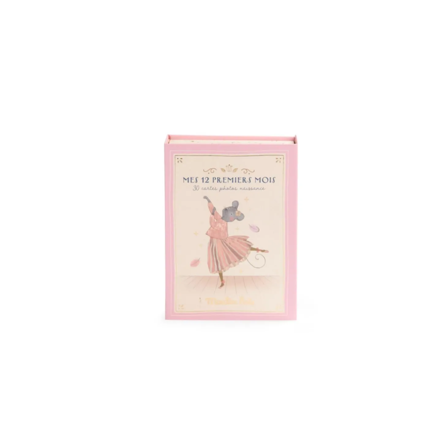 Moulin Roty Cartes naissance La petite école de danse Rose