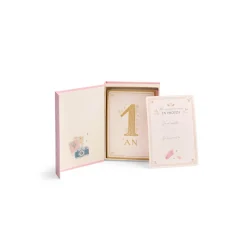 Moulin Roty Cartes naissance La petite école de danse Rose