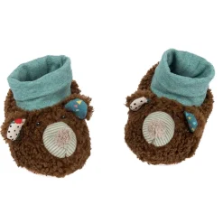 Moulin Roty                    Chaussons ours Les Jolis trop beaux    0-6 mois