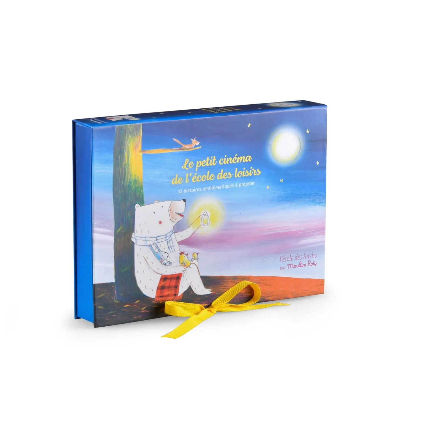 Moulin Roty Coffret cinéma de 32 disques luxe Ecole des loisirs Multicolore