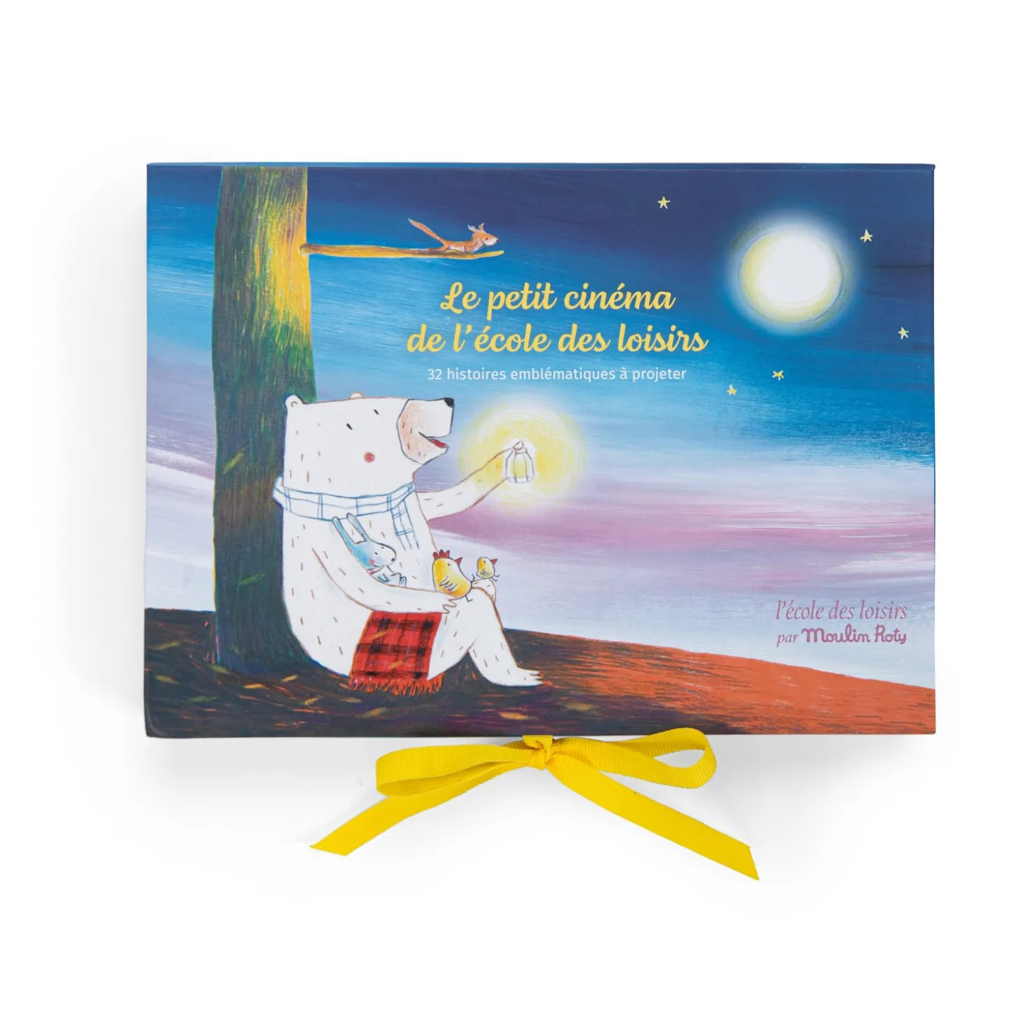 Moulin Roty Coffret cinéma de 32 disques luxe Ecole des loisirs Multicolore