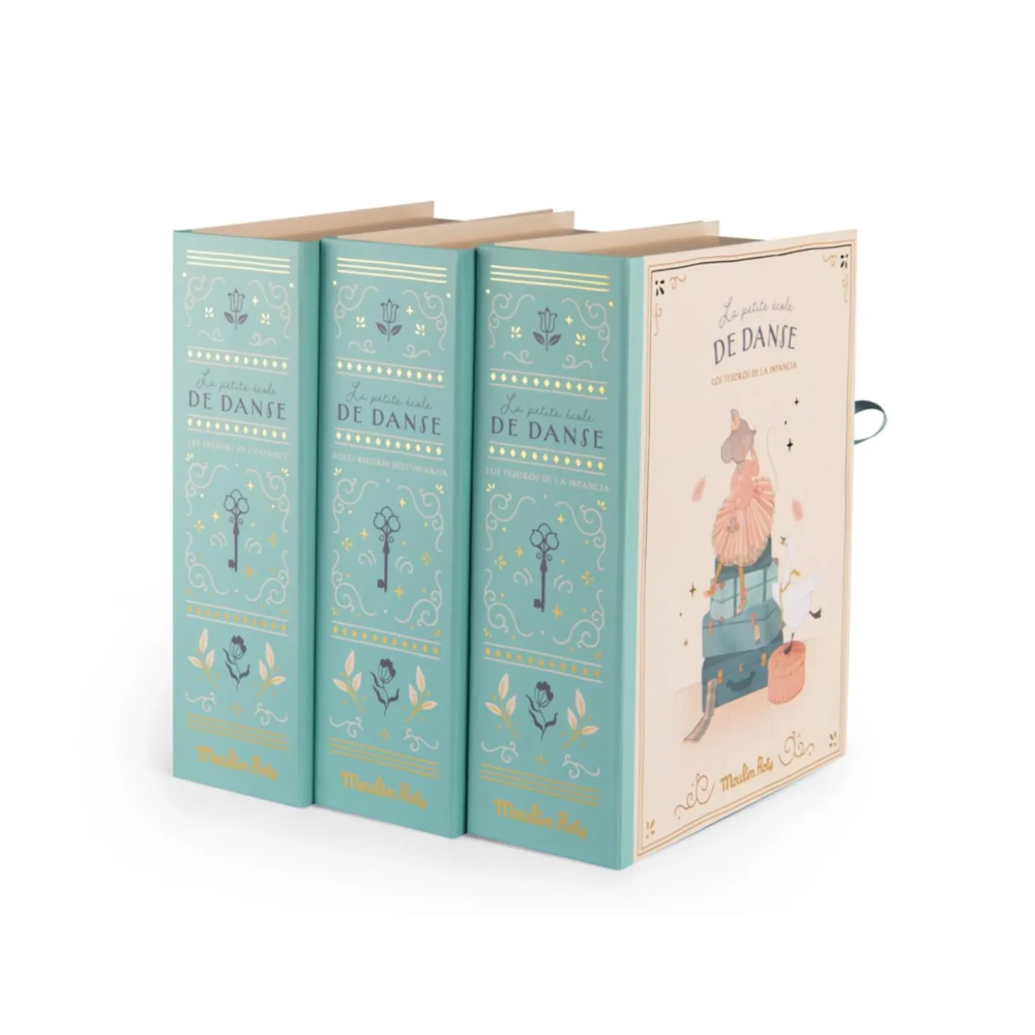 Moulin Roty Coffret naissance La petite école de danse Multicolore