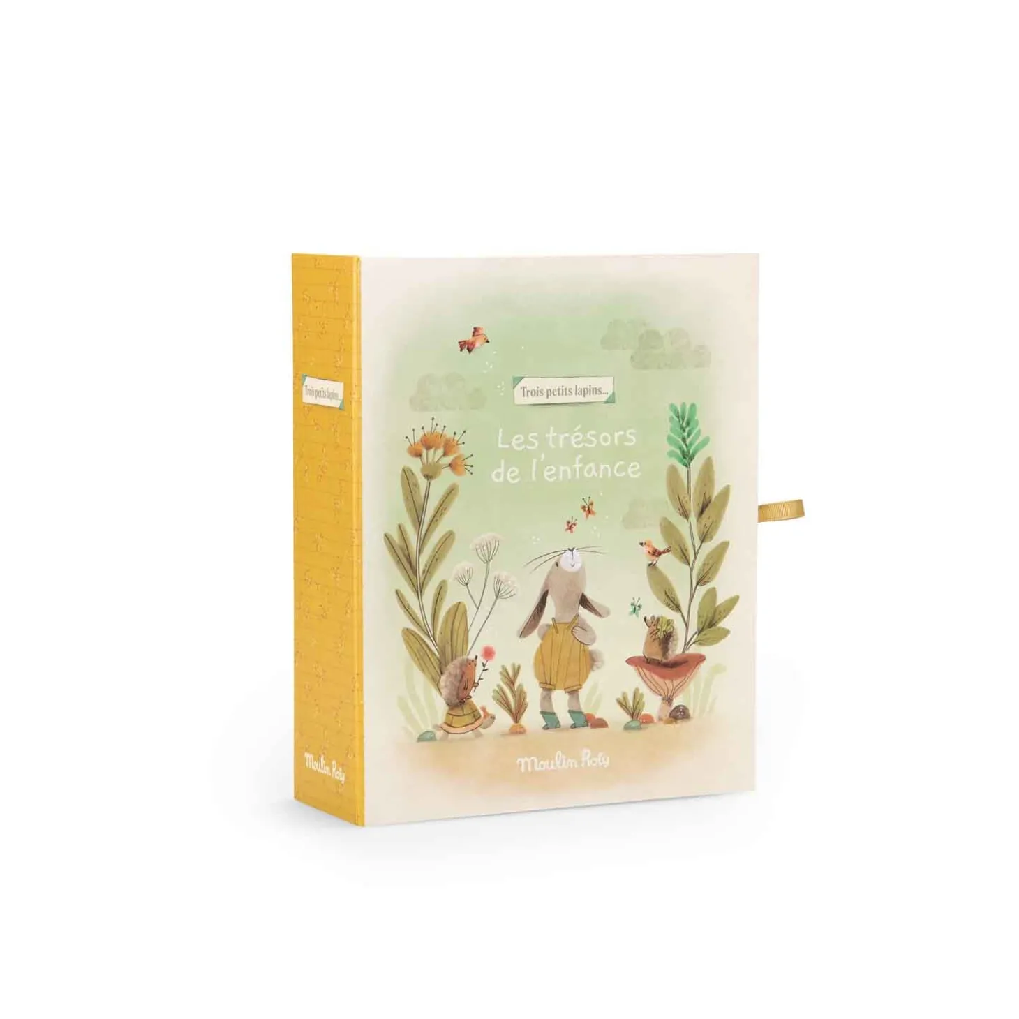 Moulin Roty Coffret naissance Trois petits lapins
