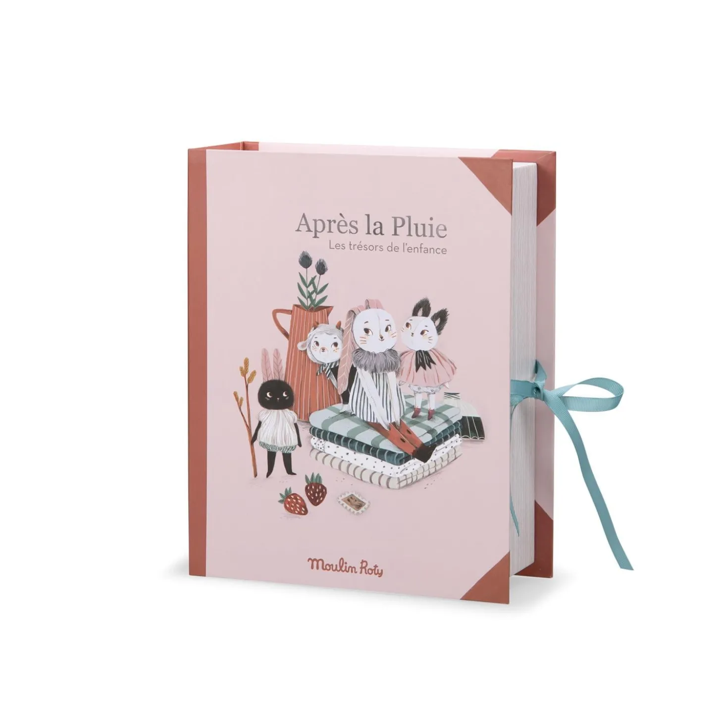 Moulin Roty Coffret naissance Après la pluie Rose