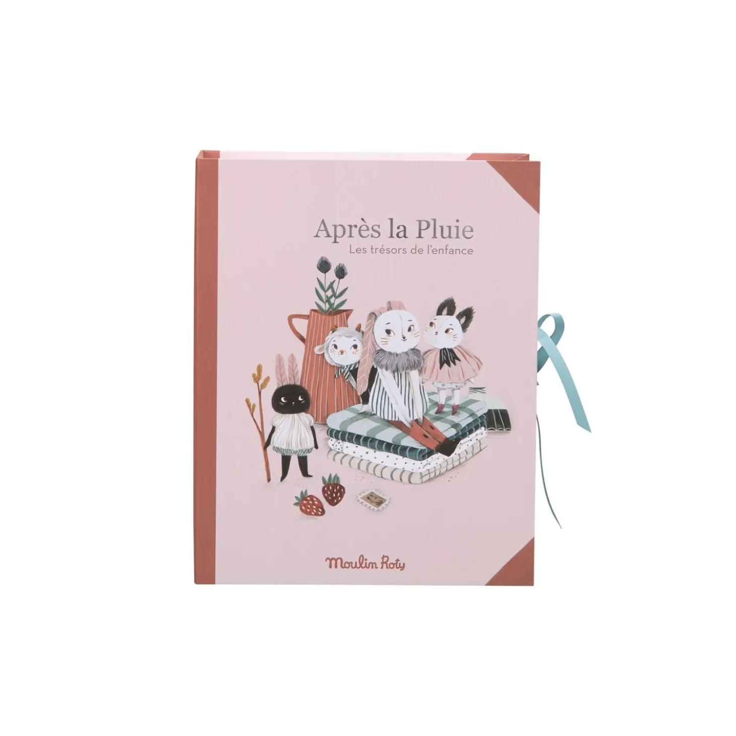 Moulin Roty Coffret naissance Après la pluie Rose