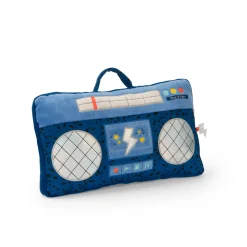 Moulin Roty                    Coussin radio Puce & Pilou    Bleu