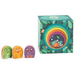 Moulin Roty Cubes empilables Dans la jungle