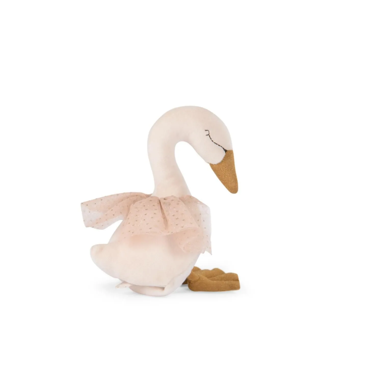 Moulin Roty Cygne musical La petite école de danse Crème/Or