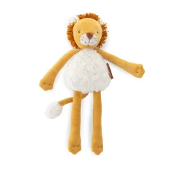 Moulin Roty                    Doudou hochet lion Mamba La forêt Mawa    Jaune