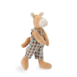 Moulin Roty Doudou Hugo le cheval Les Toutpetits Marron