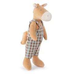 Moulin Roty                    Doudou Hugo le cheval Les petits frères    Marron