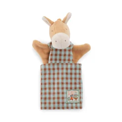 Moulin Roty Doudou Hugo le cheval Les marionnettes Marron