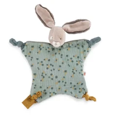 Moulin Roty                    Doudou lapin sauge    30 cm