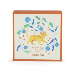 Moulin Roty Doudou lion Mamba La forêt Mawa Jaune