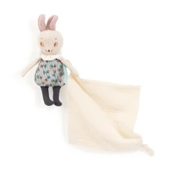 Moulin Roty                    Doudou mouchoir souris Après la pluie