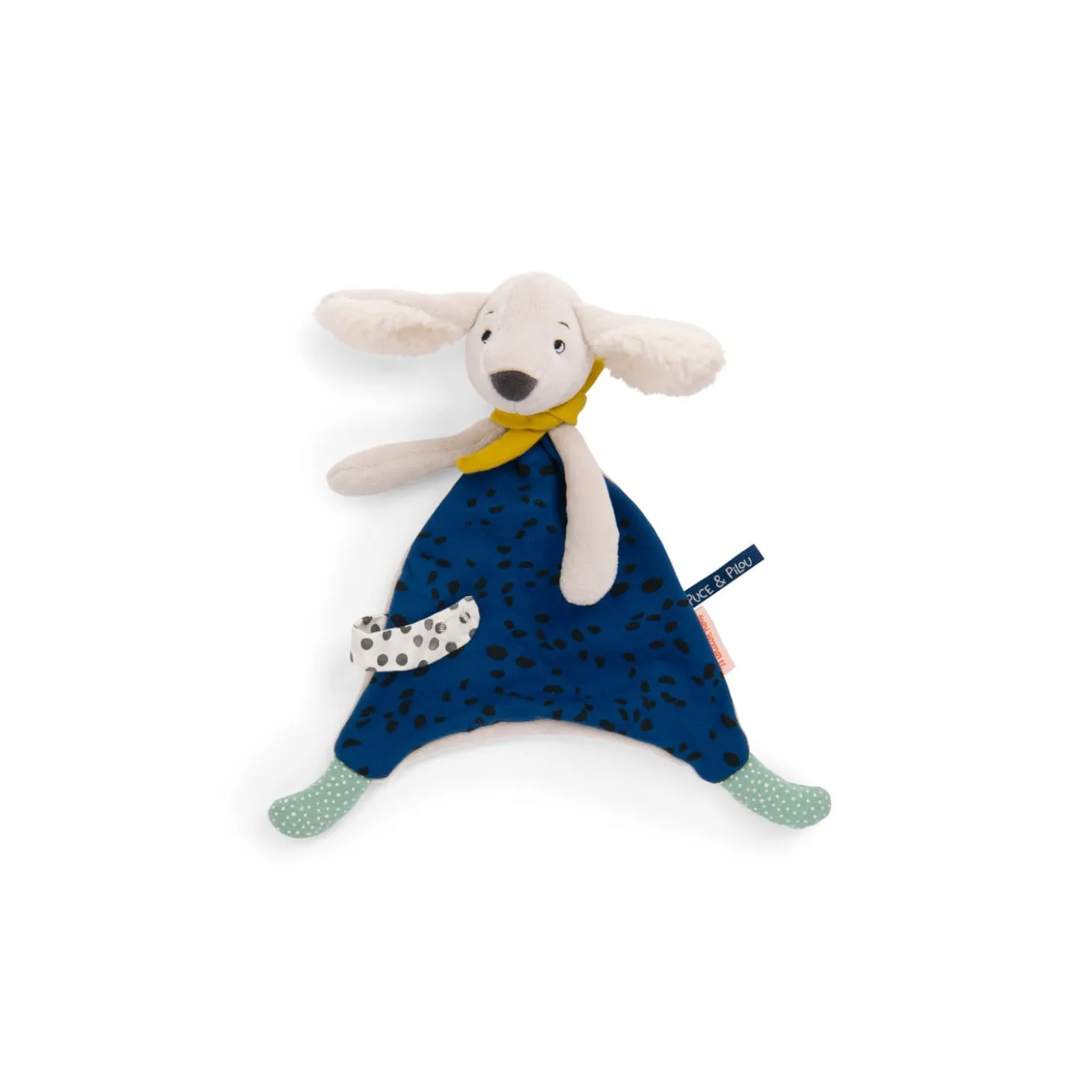 Moulin Roty Doudou Pilou Puce & Pilou Multicolore