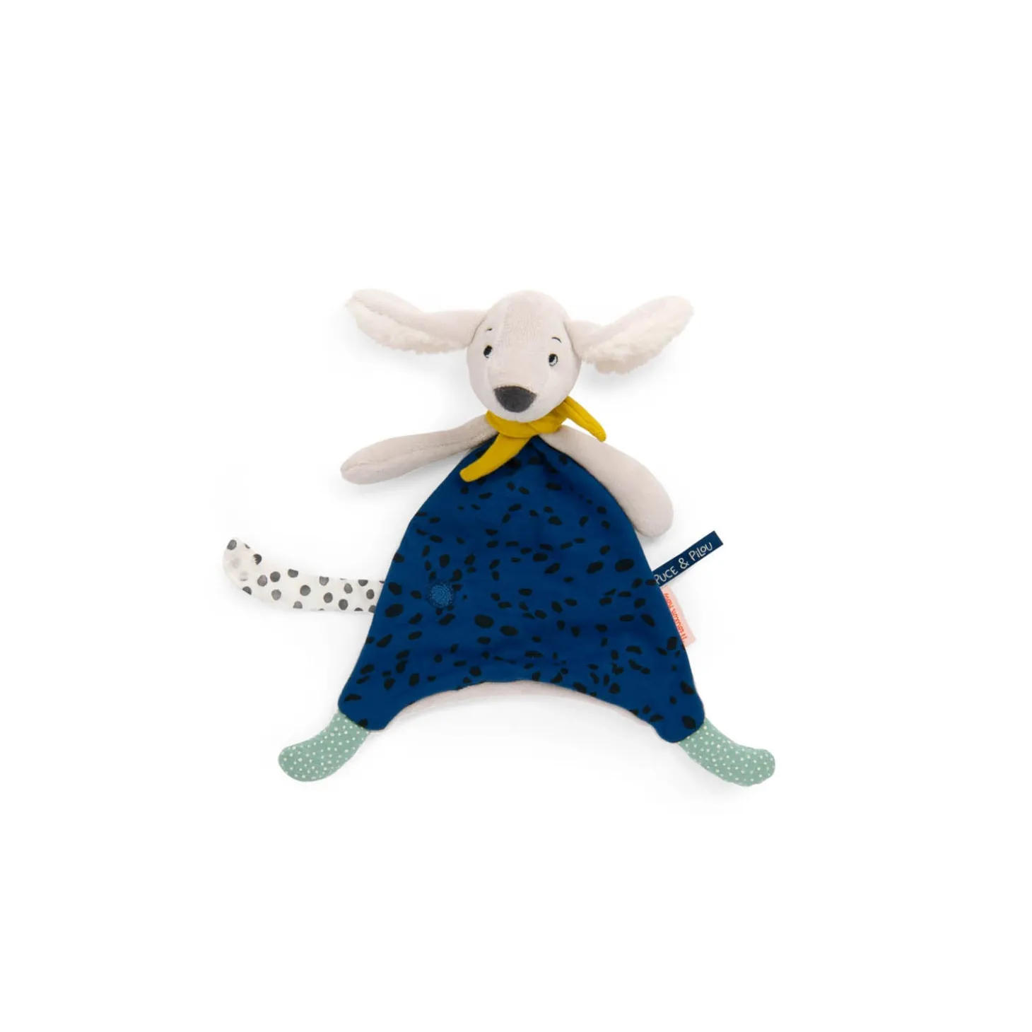Moulin Roty Doudou Pilou Puce & Pilou Multicolore
