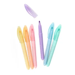 Moulin Roty                    6 feutres pastels Les Rosalies    Multicolore