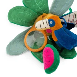 Moulin Roty                    Fleur d'activités à suspendre La forêt Mawa    multicolore
